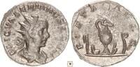 Antoninianus 256-258 Roman Empire Valerian II., PIETAS AVGG, Priestly implements 