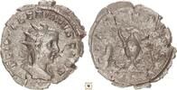 Antoninianus 256-258 Roman Empire Valerian II., PIETAS AVGG, Priestly implements 