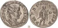 Roman Empire Antoninianus Gordian III., PM TRP IIII COS II PP, Emperor in military dress -