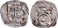 Austria pfennig Friesach, Bernhard II., St. Veit -