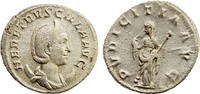 Roman Empire AR Antoninianus Herennia Etruscia, Pudicitia -