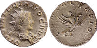 Roman Empire AR Antoninianus Valerian II., Consecratio -