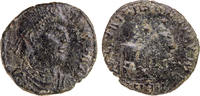 Roman Empire AE double maiorina Julian II., Barbarous imitation -