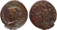 Roman Empire AE follis Constantius Chlorus as Caesar, Treveri -