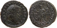 Roman Empire AE follis Constantius I. Caesar, Aquileia / Moneta -