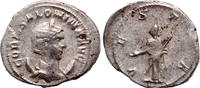 Roman Empire AR Antoninianus Salonina, Vesta -