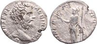 Roman Empire AR Denarius Clodius Albinus, Minerva standing -