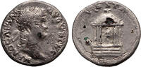 Roman Empire AR Denarius Nero, silver plated -