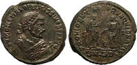 Roman Empire AE follis Diocletian as Senior, Providentia and Quies, Serdica -