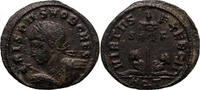 Roman Empire AE follis Crispus as Caesar, Aquilea, Trophy between two captives -