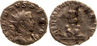 Roman Empire AR Antoninianus Gallien, Trophy, Cologne -