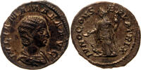 Roman Empire AR Denarius Julia Mamaea, Juno -