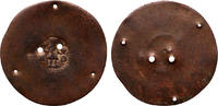Hungary scale pan Medieval coin scale pan with hungarian ducat symbol -