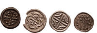 Hungary denar 4 pcs of Stephen II. lot -