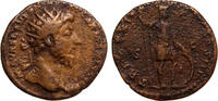 Roman Empire AE dupondius Marcus Aurelius -
