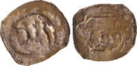 Austria pfennig Friedrich der schöne, Sphinx mit Mütze, Enns -