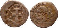 Hungary denar Louis I., dot after neck -