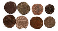 Hungary denar 8 pcs lot of Wladislaus I. -