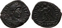 Roman Empire AE 3 Valens, Victory, Rome, RQVARTA, R! -