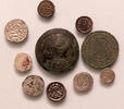Hungary denar 10 pcs lot of hungarian medieval coins -