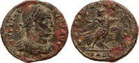 Roman Empire follis Licinius I., Cuirassed bust / Jupiter seated on eagle, Arelate -