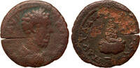 Roman Empire AE 18 mm Thrace, Pautalia, Commodus, Bunch of grapes -