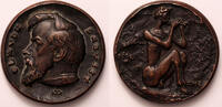 France bronze medal Claude Debussy, modell von Walter Madarassy, R! -