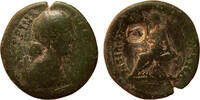Bithynia Nicomedia AE 27 Faustina Junior, Aphrodite seated on rock w. countermark -