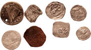 Europe 8 pcs lot of Poland, Venice, Friesach, Landshut, etc. -