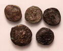 Roman Empire subaerate 5 pcs lot of Fourre'e denarius, antoninianus -