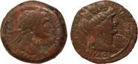 Seleukis and Pieria AE 26 mm Trajan, Laodicea ad Mare, Turreted bust of Tyche -