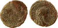 Mesopotamia AE 19mm Edessa, Septimius Severus with Abgar VIII. -
