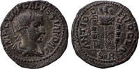 Pisidia, Antioch AE 23mm Volusian, Aquila between two signa -
