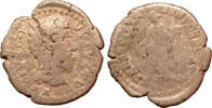 Roman Empire denarius Lucius Verus, Barbaric Imitation -