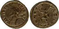 Roman Empire antoninianus Probus, Helmeted bust / Mars, Ticinium -