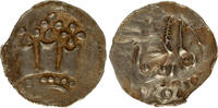 Austria friesacher pfennig Eberhard I., Doppelbogen mit drei saulen -