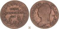 France 5 centimes France Directoire, W - Lille -