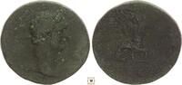 Roman Empire sestertius Domitian, Jupiter seated -