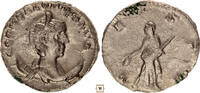 Roman Empire Antoninianus Salonina, Vesta standing -