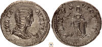 Roman Empire AR denarius Julia Domna, VENVS VICTRIX, Venus standing -