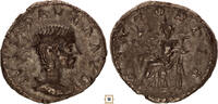 Roman Empire AR denarius Julia Paula, Concordia seated -
