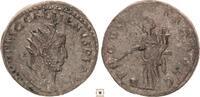 Roman Empire AR Antoninianus Gallien, Providentia standing -