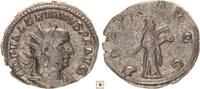 Roman Empire Antoninianus Valerian I., Salus standing -