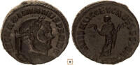 Roman Empire AE follis Maximianus Herculius, Carthage -