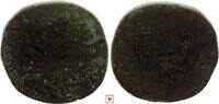 Roman Empire AE sestertius Diva Faustina Junior, MATRI CASTRORVM, R! -