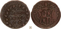 Italy mezzo baiocco Papal State, Clemente IX., Gubbio, R! -