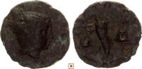 Greek AE 17 mm Pontos Amaseia, under Mithradates VI., Head of Perseus -