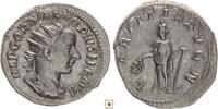 Roman Empire AR Antoninianus Gordian III., Laetitia standing -