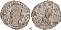 Roman Empire Antoninianus Philip I., VIRTUS AVG, Virtus seated -