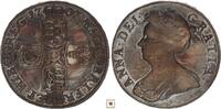 Great Britain crown Anne, Post-Union, DECVS ET TVTAMEN ANNO RENI SEPTIMO on edge -